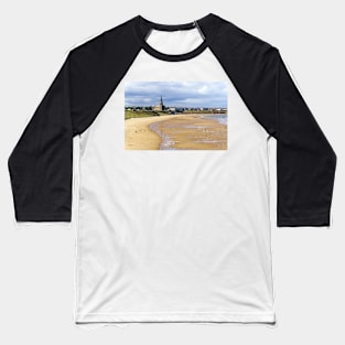 Long Sands Beach Tynemouth Baseball T-Shirt